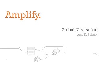 Global Navigation: Amplify Science