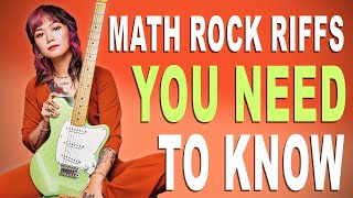 Video thumbnail of "5 Math Rock Riffs That Will Make You A Better Player in 2024"