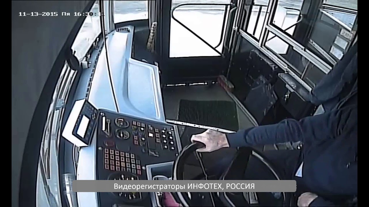Зачем видеорегистратор в автобусе