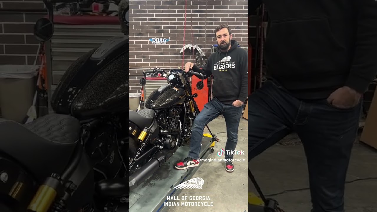 2026 Indian Scout 101 Black Crystal.