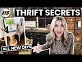 New Thrifting Secrets + 5 Easy DIY Flips...(that anyone can find!!)