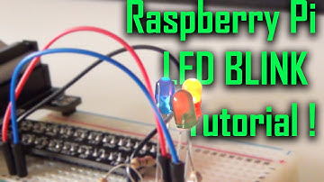 Raspberry Pi Tripple LED Blink Tutorial !