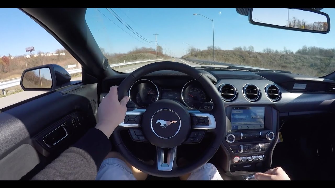 Driving The 2017 Ford Mustang Gt California Special Convertible Pov