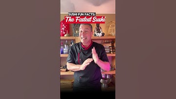 Sushi Fun Facts: The Fastest Sushi