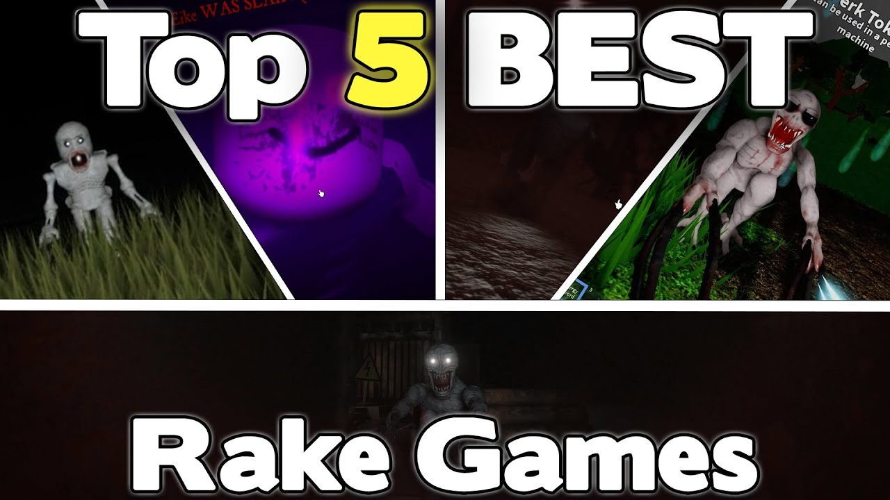 Top 5 BEST Rake Games (Roblox) YouTube