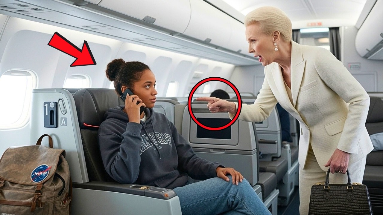 Black Teen Kicked Out of First-Class — Her Father’s Call Grounds Every Flight at the Airport