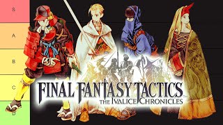 видео: Список уровней профессий Final Fantasy Tactics: издание «Хроники Ивалиса» картинка: Список уровней профессий Final Fantasy Tactics: издание «Хроники Ивалиса»