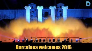 New Year&#39;s Eve 2016 in Barcelona / Nochevieja en Barcelona 2016 / Benvinguda a l&#39;Any 2016