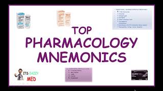 Best Pharmacology Mnemonics