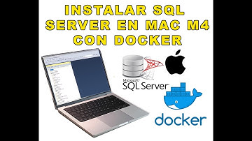 Como instalar SQL Server en Mac M4 con Docker