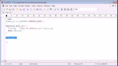 Beginner PHP Tutorial   33   Global Variables and Functions