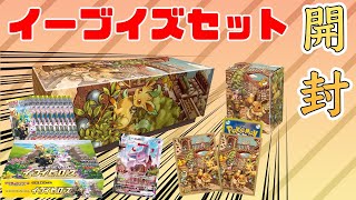 ポケカ】ブイズパ10年選手のイーブイズセット開封【イーブイヒーローズ