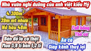 K thể tin nổi. View nghỉ dưỡng tuyệt đỉnh lại bán đổ hơn 2/3 giá. Nhìn cổng rào thôi đã thấy khủng