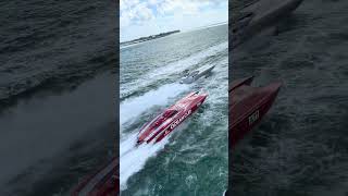 🚁 Footage: Class 1 boat COLLIDES with backmarker 💥