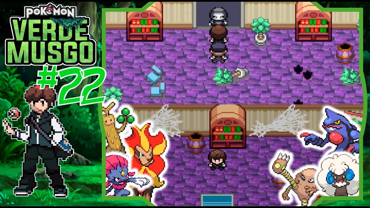 ◓ Pokémon Verde Musgo 💾 [v2.0] • FanProject