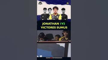 Jonathan 1vs3 VICTORES SUMUS #jonathangaming #adminogaming