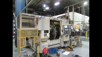 OKUMA & HOWA 2SP-25HG CNC TWIN SPINDLE VERTICAL LATHE