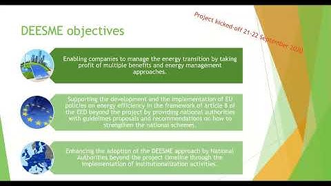 DEESME H2020 in 2min