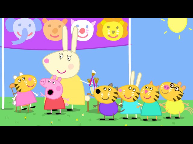 Peppa Pig in Hindi - Da Skool Phete - हिंदी Kahaniya - Hindi Cartoons for Kids | class=