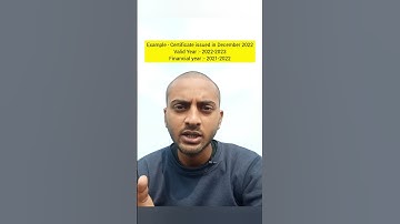 Valid Year in EWS Certificate