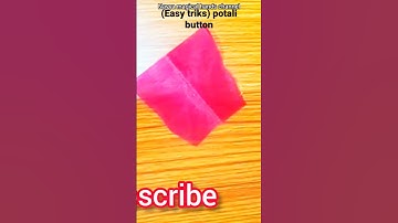 #shorts potli button | how to make potli button at home/#potlibutton#diy#navyamegicalhands#viral