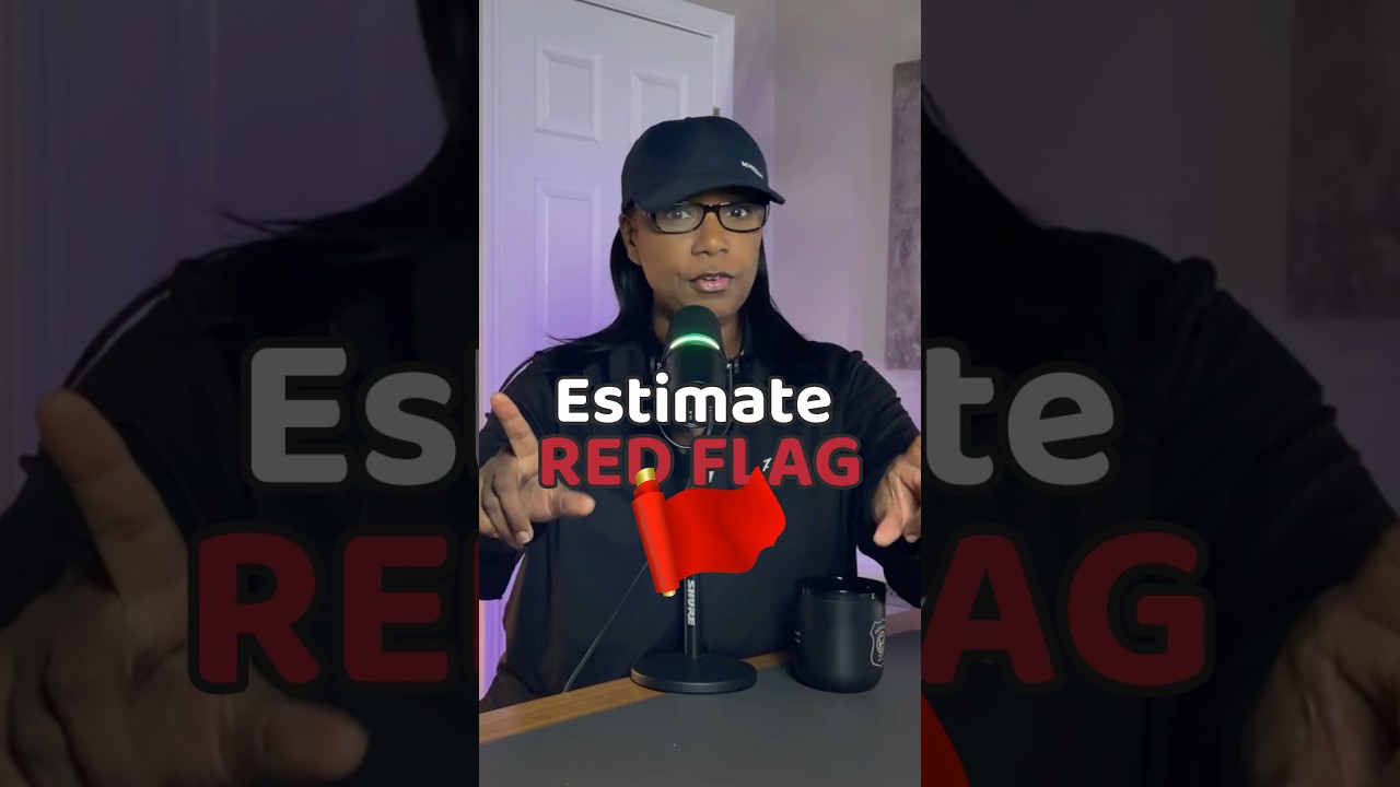Contractor Estimate Red Flag: One Price, No Details
