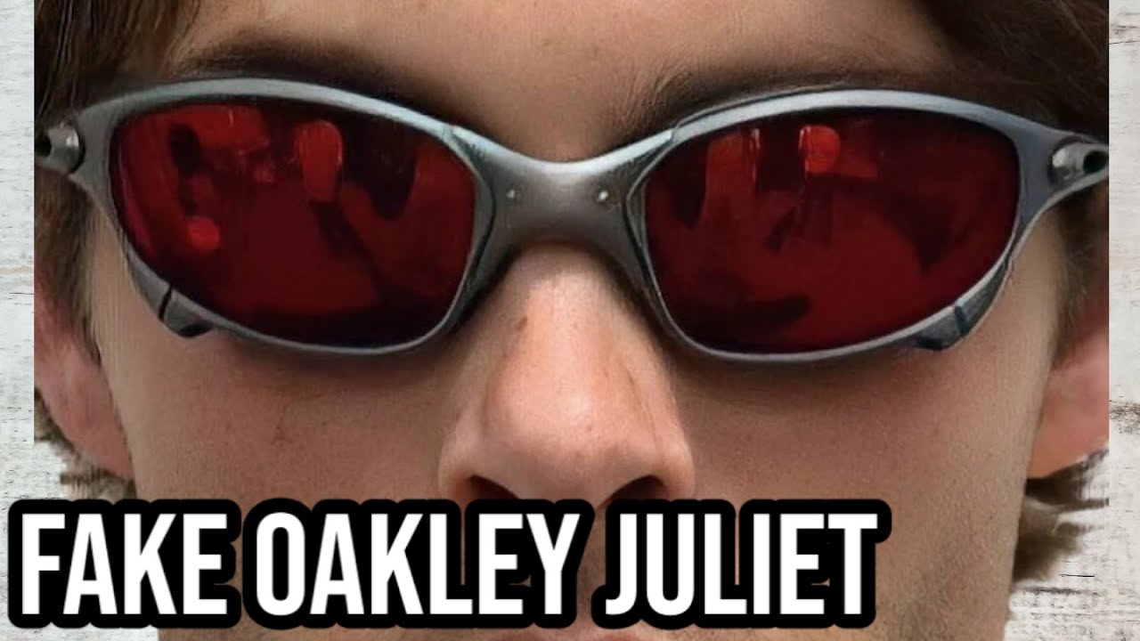 How To Identify FAKE Oakley Juliet Sunglasses In 1 Minute ~ SCAM 