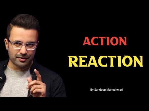 Action and Reaction | Sandeep Maheshwari whatsapp status