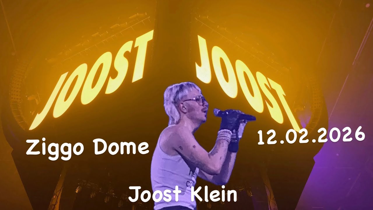 Влог - последний концерт Йост Кляйн в Амстердаме?! Ziggo Dome 12.02.2026 