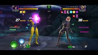 MCOC Jean Grey vs Yelena Belova AW node 38