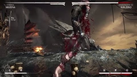 MKX - (Mileena) Anti-Wake up Setup