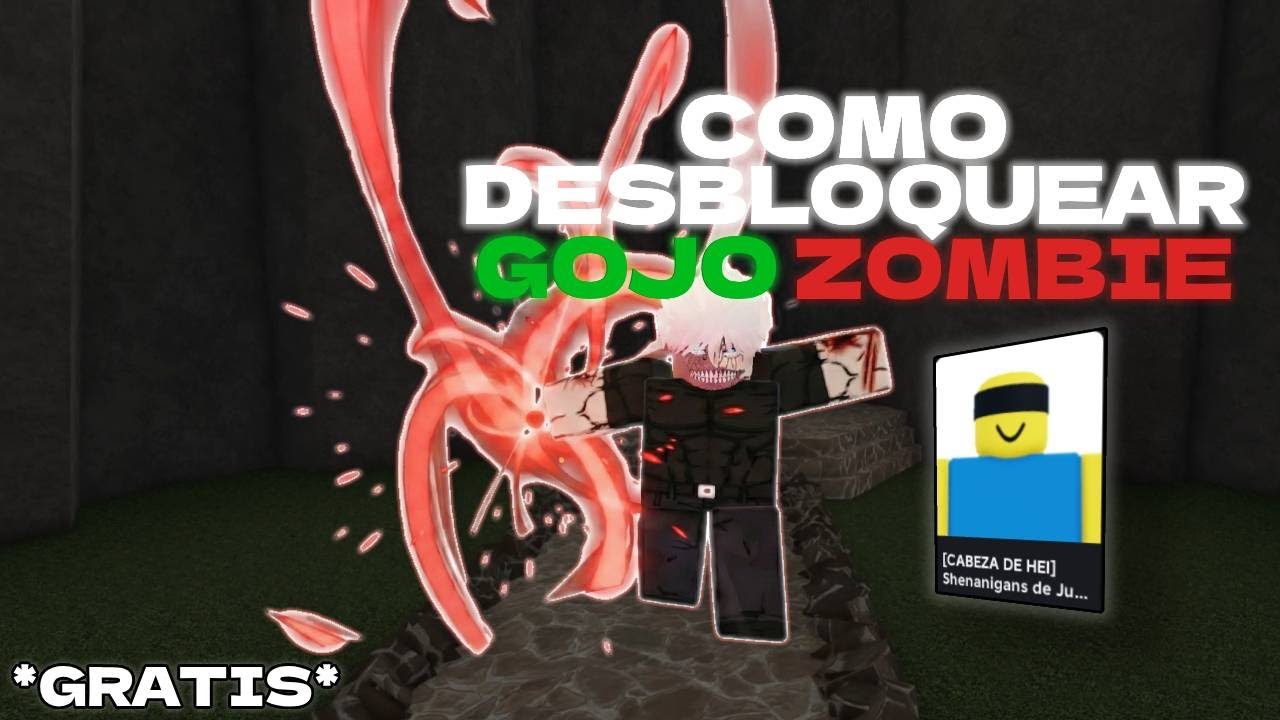 Zombie Gojo Color Code DESBLOQUEA y USA A GOJO ZOMBIE en JUJUTSU SHENANIGANS TUTORIAL - YouTube