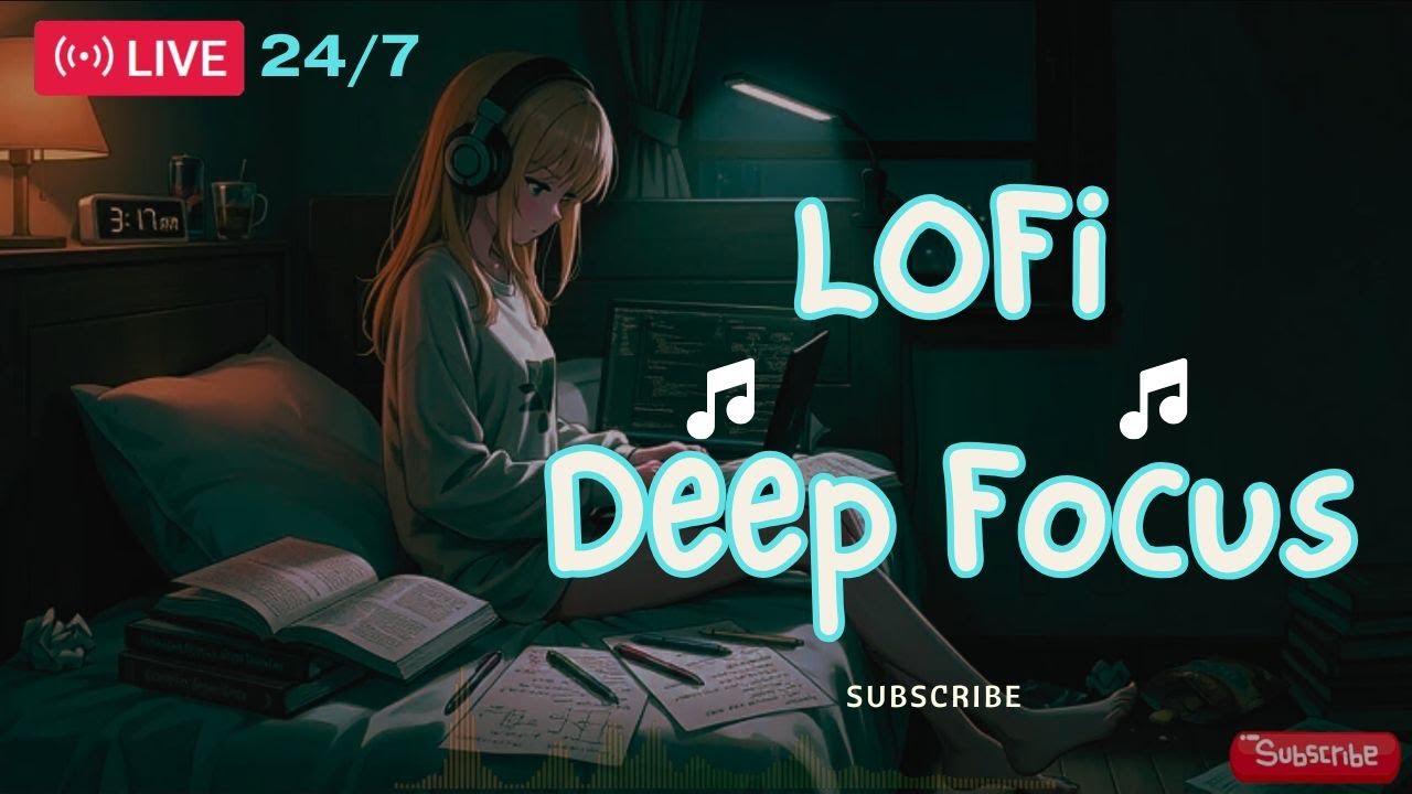 Locked In Mode 🎧 Lofi Beats for Deep Study 24/7 Live