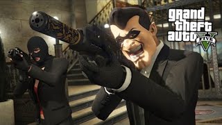 Gta 5 story mode //bank robbery// house robbery// store robbery // killing police