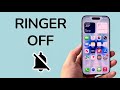 iPhone 17 How To Turn Ringer Off