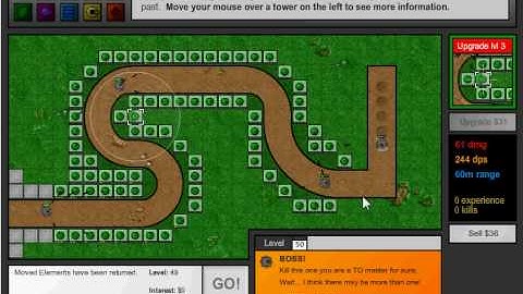 Flash Element TD 2 Easy Level 50