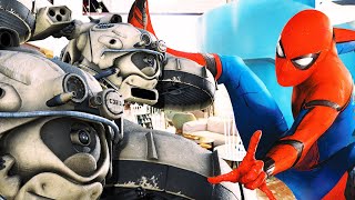 Супергерои ДРОНЫ НА ЭЛЕКТРОСТАНЦИИ Володя в Человек Паук на ПС 1 Прохождение Spider Man 2 Enter Electro PS1