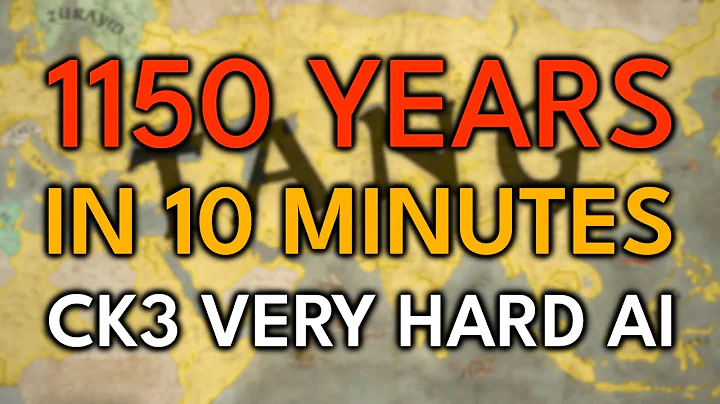 Crusader Kings 3 v1.18 - Very Hard - AI Only Timelapse [4K]