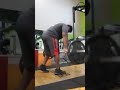 barbell stiff one legs 2set lowrep