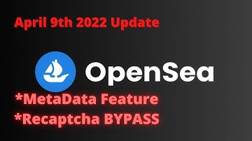 Opensea Upload Automation Recaptcha Bypass With Metadataenabled