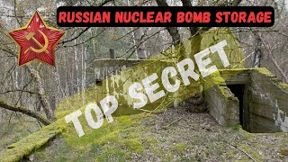 Secret Cold War nuclear bomb storage bunkers found deep in a German forest.