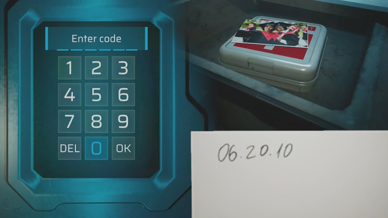 SCARS ABOVE: HOW TO FIND THE KEY CODE IN THE HERMES - YouTube