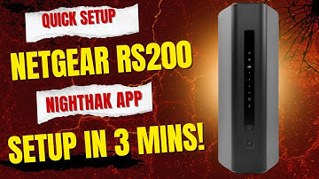 Netgear RS200 Setup Guide (2025) | Nighthawk App Step-by-Step Installation Tutorial