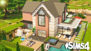 The Perfect Modern villa | The Sims 4 House Build + Tour | Part 2