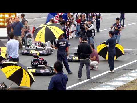 REDBULL KARTFIGHT 2014 ジャパンファイナル グリッドウォーク 川福君コメント
