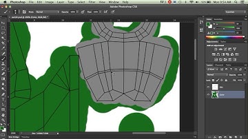 Modeling a Spaceship 08: Painting Textures