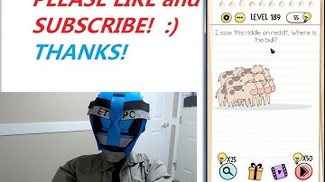 BRAIN TEST LEVEL 189 WALKTHROUGH WITH ANSWERS EXPLAINED