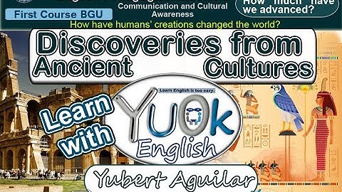 Discoveries from Ancient Cultures - First Course BGU: Module2