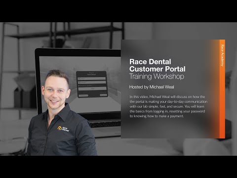 Race Academy Webinar: Race Dental Customer Portal Training Workshop