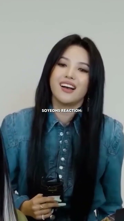 Gidle reaction to Soojin #gidle #soojin